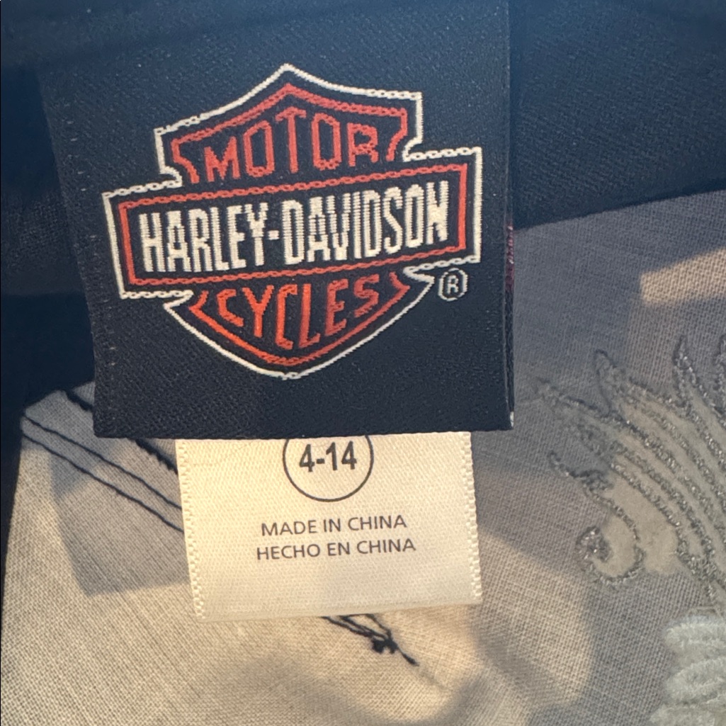 Harley Davidson Adult Woman’s Rhinestone Embroidered Baseball Cap Nwot — image 5 of 5